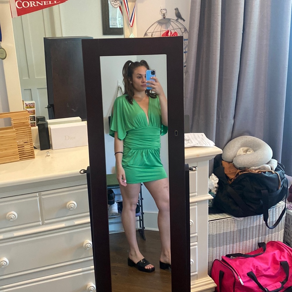 Christopher Chrons green dress size 3